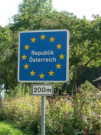 Grenze nach Österreich