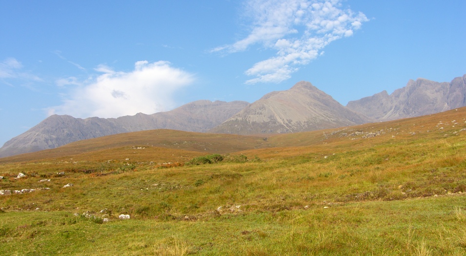 Berge auf Sky